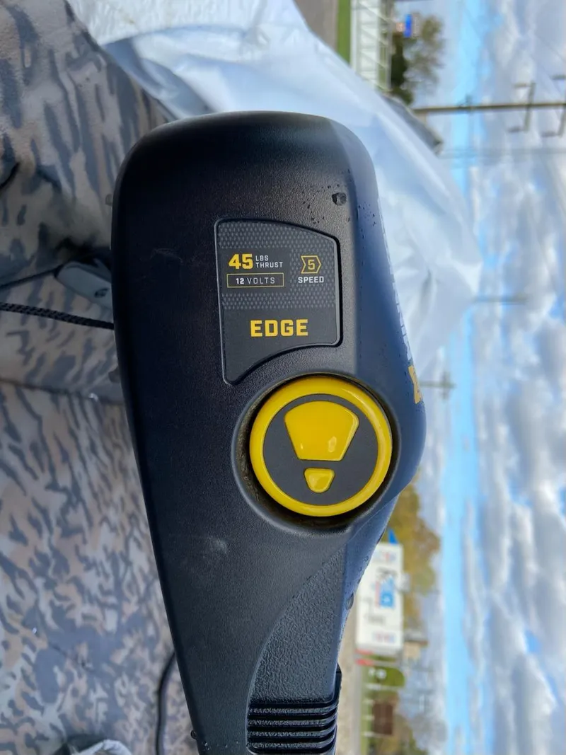 Slide: The Image of Close-up of a 2025 Xpress XP200 Catfish boat control panel with speed settings. - 6