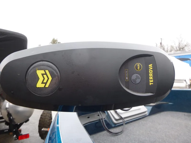 Slide: The Image of 2024 Ranger 1880MS boat with Terrova trolling motor control panel. - 16