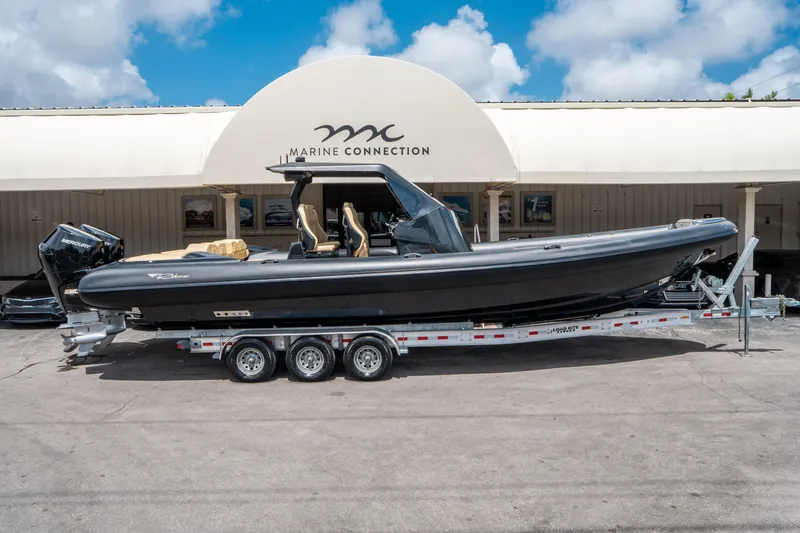 The Image of 2023 Ribco Seafarer 36 X boat on trailer at Marine Connection dealership. - 0