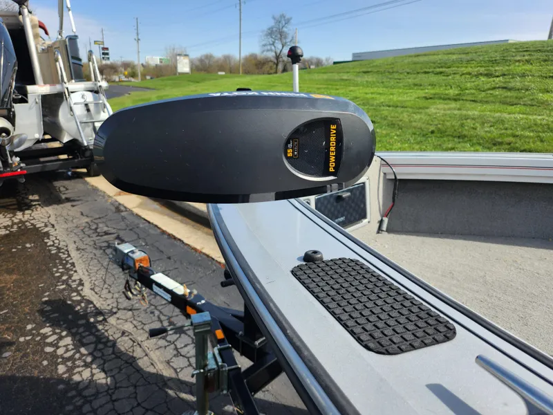 Slide: The Image of 2007 Tracker Targa 175 SC boat with PowerDrive motor on a trailer. - 5