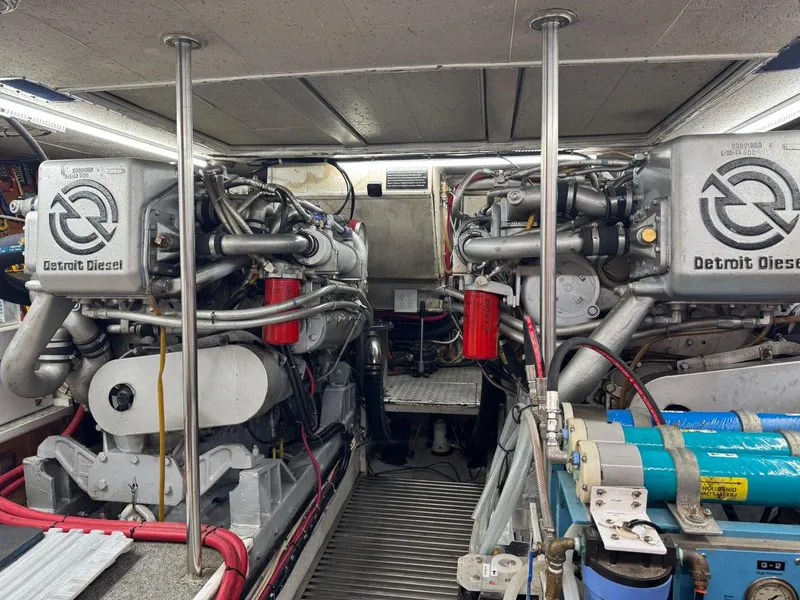 Slide: The Image of Prima 52 Cockpit Motor Yacht 1989 - 91