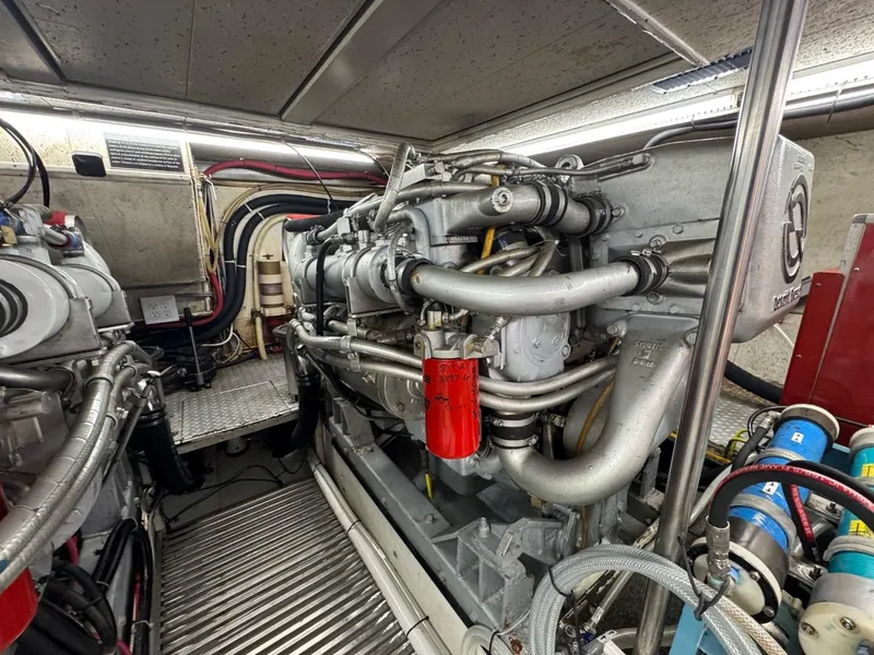 Slide: The Image of Prima 52 Cockpit Motor Yacht 1989 - 93