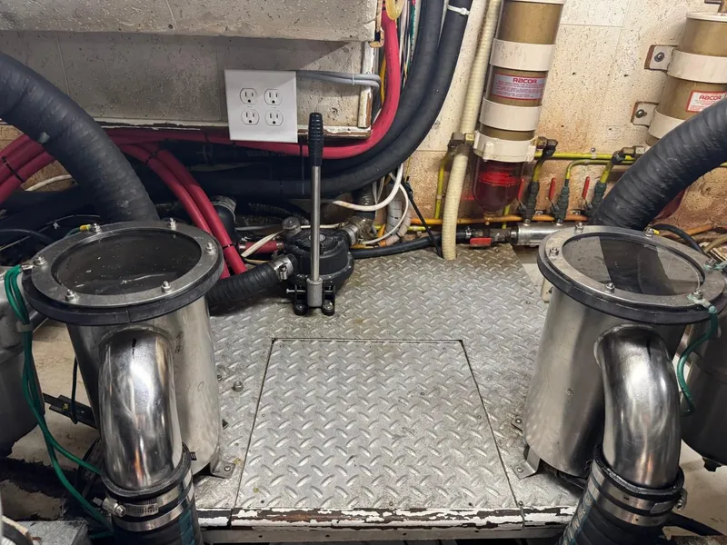 Slide: The Image of Prima 52 Cockpit Motor Yacht 1989 - 94