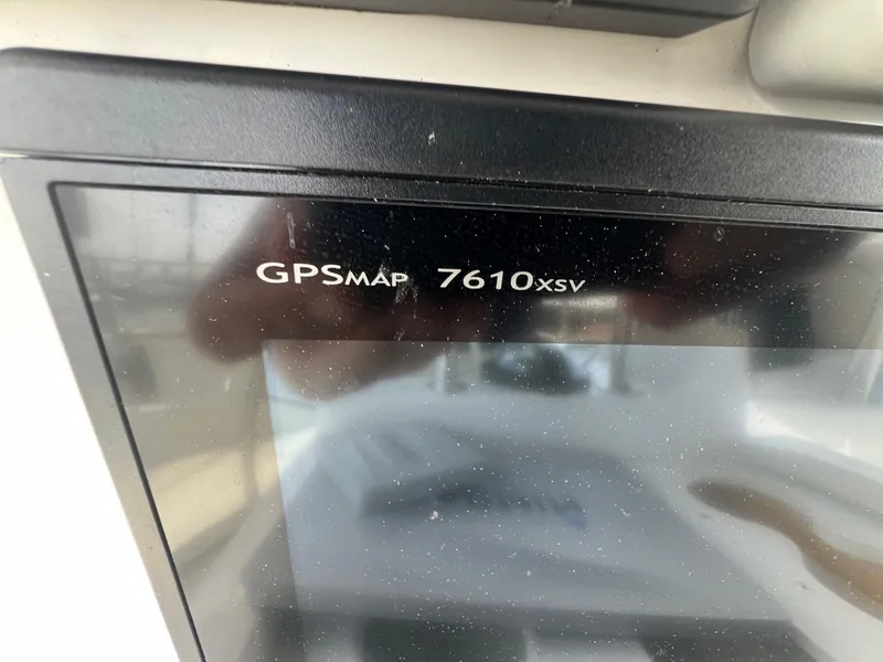 Slide: The Image of GPSMAP 7610xsv display on 2002 Hunter 386 sailboat. - 8