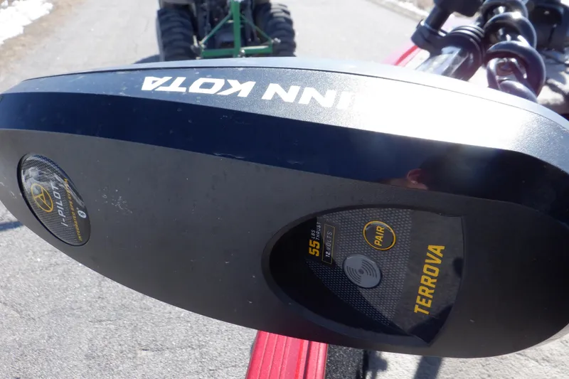 Slide: The Image of Minn Kota Terrova motor on 2020 Alumacraft Competitor 165 Sport boat. - 48