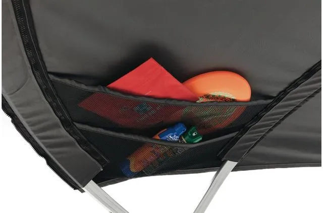 Slide: The Image of Storage compartment on 2021 Sun Tracker Party Barge 20 DLX with various items. - 46