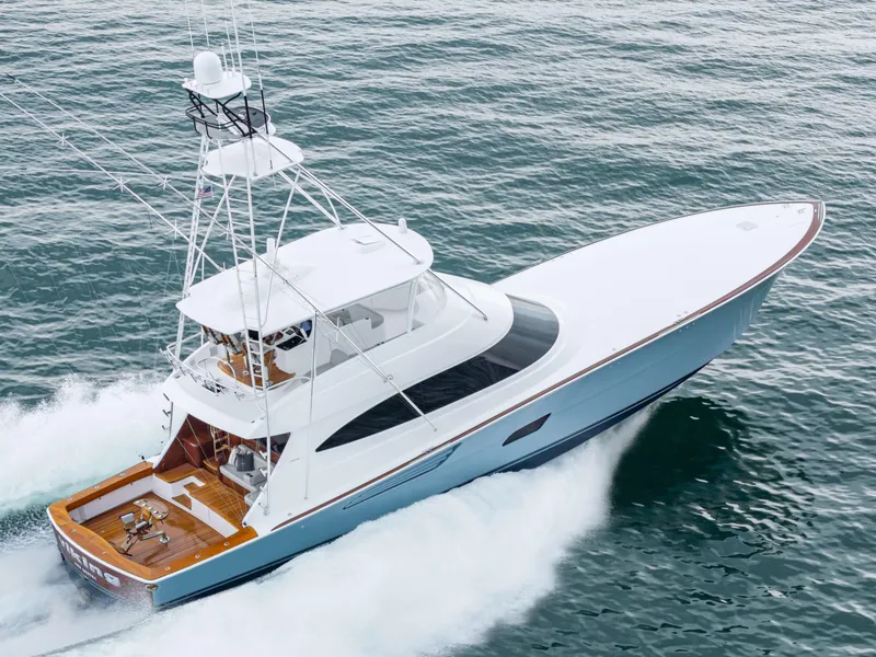 Slide: The Image of Viking 82 Convertible Profile - 0