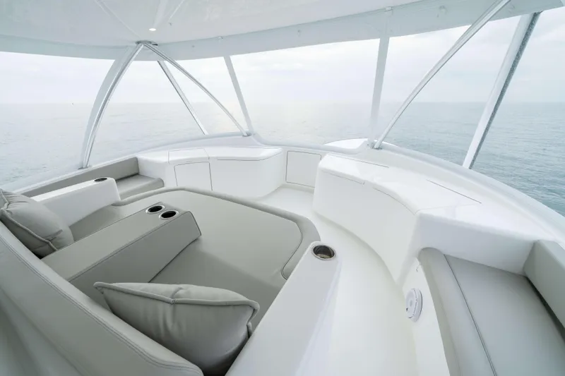 Slide: The Image of Viking 82 Convertible Forward Helm Seating - 7