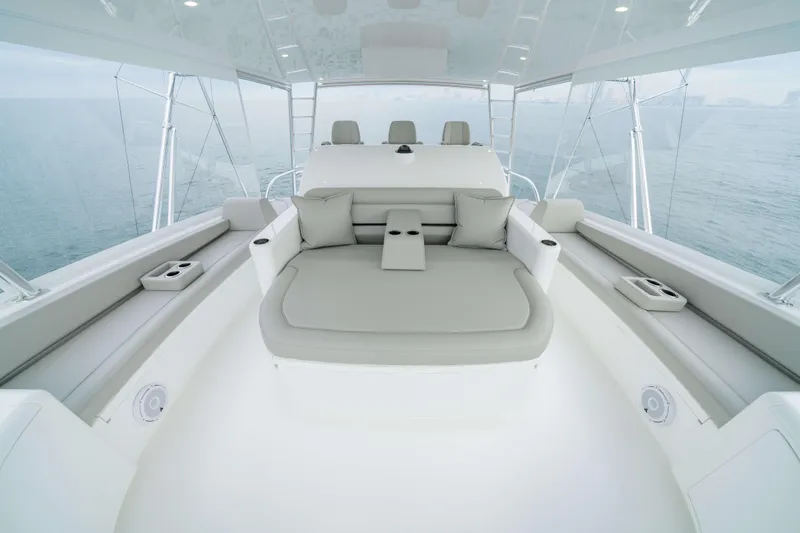 Slide: The Image of Viking 82 Convertible Forward Helm Seating - 8