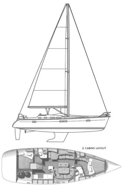 Slide: The Image of Beneteau Oceanis 473 2003 - 70