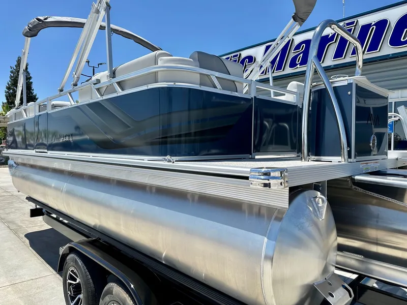 Slide: The Image of Avalon Venture 21 FT Quad Lounger w/ 150HP Mercury! 2025 - 10