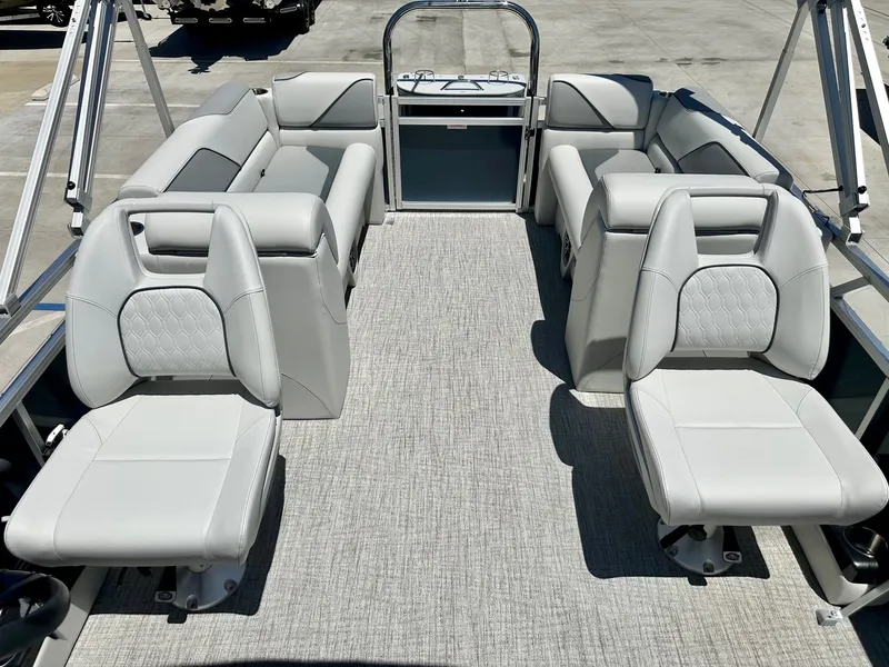 Slide: The Image of Avalon Venture 21 FT Quad Lounger w/ 150HP Mercury! 2025 - 12