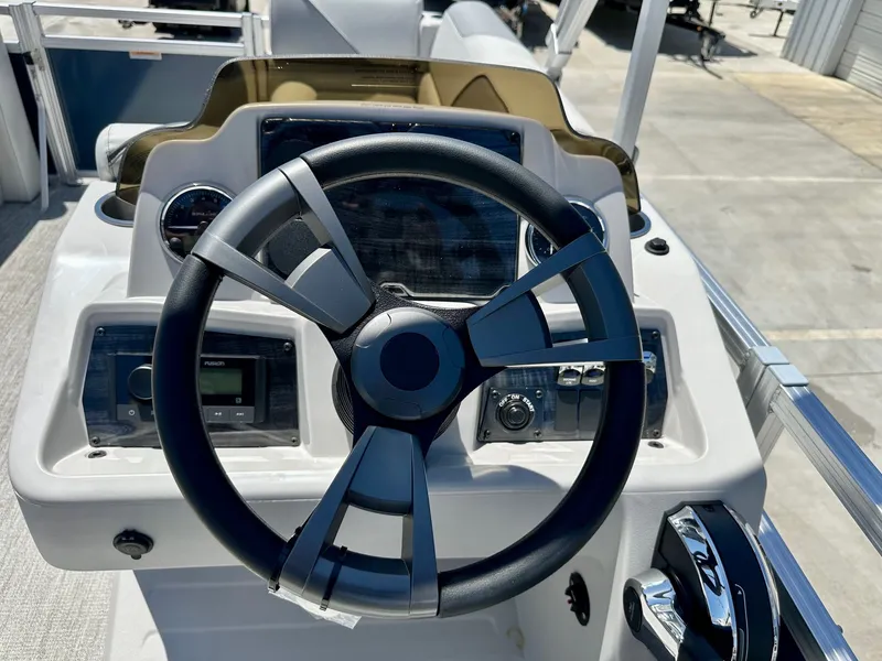 Slide: The Image of Avalon Venture 21 FT Quad Lounger w/ 150HP Mercury! 2025 - 13