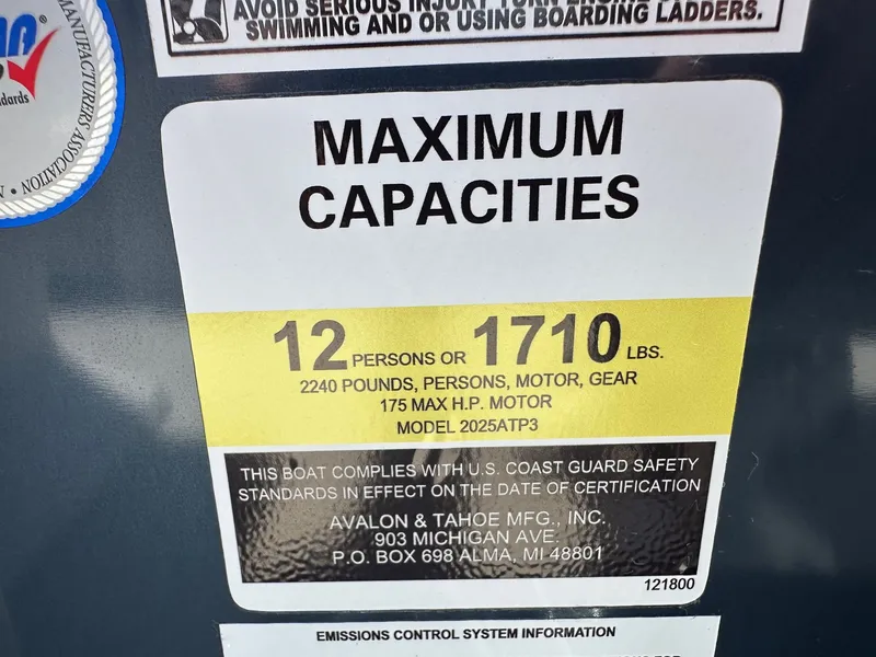 Slide: The Image of Avalon Venture 21 FT Quad Lounger w/ 150HP Mercury! 2025 - 14