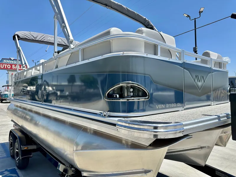 Slide: The Image of Avalon Venture 21 FT Quad Lounger w/ 150HP Mercury! 2025 - 3