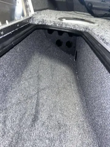 Slide: The Image of Interior view of 2025 Tracker PT175TF boat storage compartment. - 6