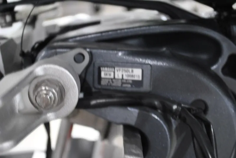 Slide: The Image of Close-up of mechanical component on 2025 Contender 25 Bay boat. - 9