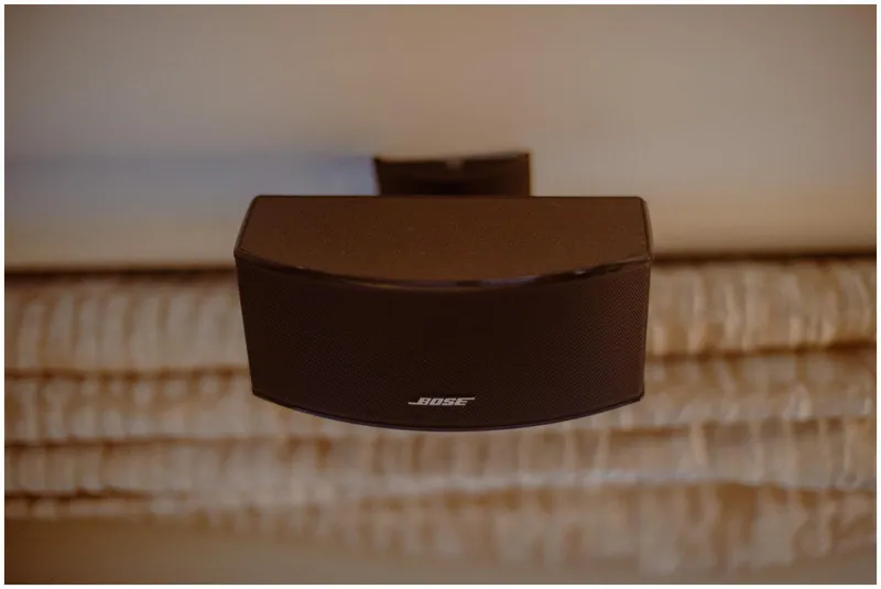 Slide: The Image of Bose speaker mounted on Azimut 2022 Fly yacht ceiling. - 45