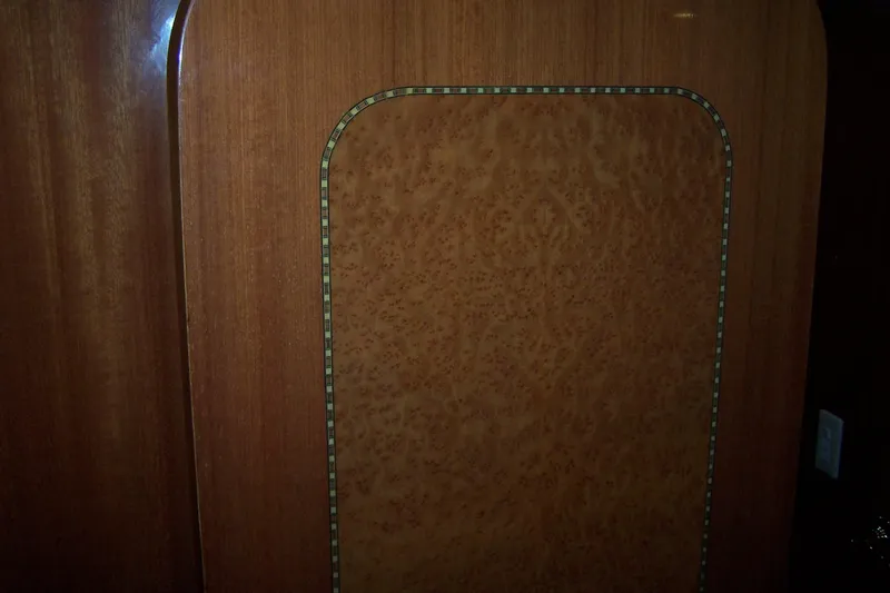 Slide: The Image of Wooden interior paneling on a 2004 Novatec Islander CPMY yacht. - 40