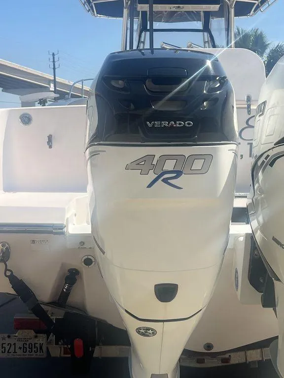 Slide: The Image of 2003 Grady-White 306 Bimini with Verado 400R outboard engine. - 5