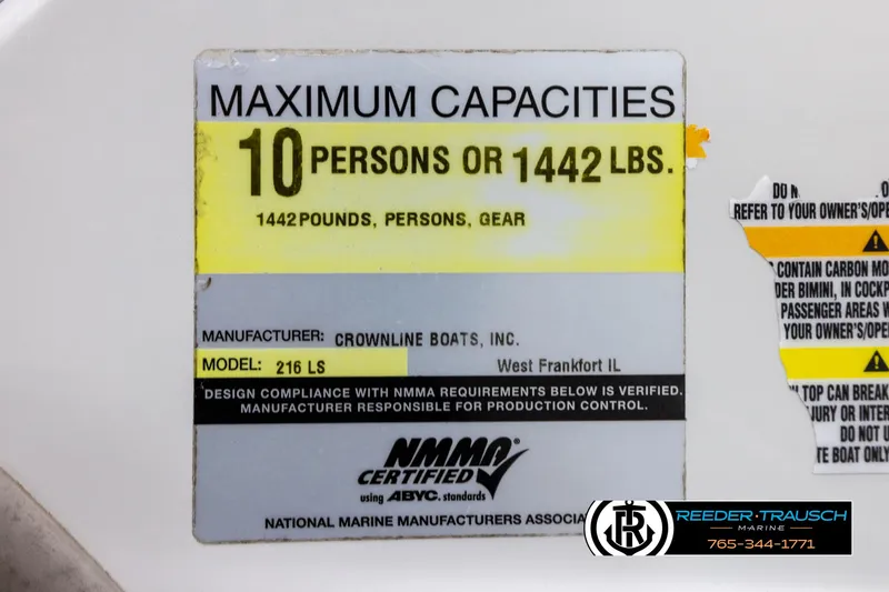 Slide: The Image of Crownline Boats 216 LS 2005 - 55