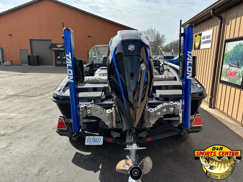 Slide: The Image of 2021 Ranger 1880MS boat with Talon anchors at dealership. - 3