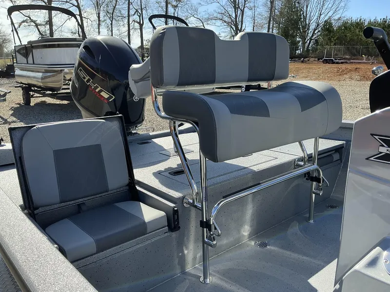 Slide: The Image of 2025 Xpress Hyper-Lift Series H20B boat with new console and seating. - 5