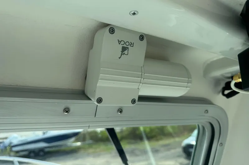 Slide: The Image of Roca wiper motor installed on 2017 Steiger Craft 255 DV Chesapeake boat. - 39