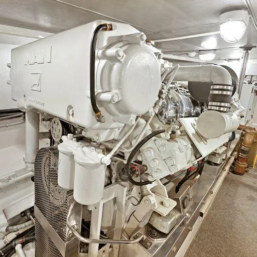 Slide: The Image of Vic Franck 65 Motor Yacht 1991 - 63