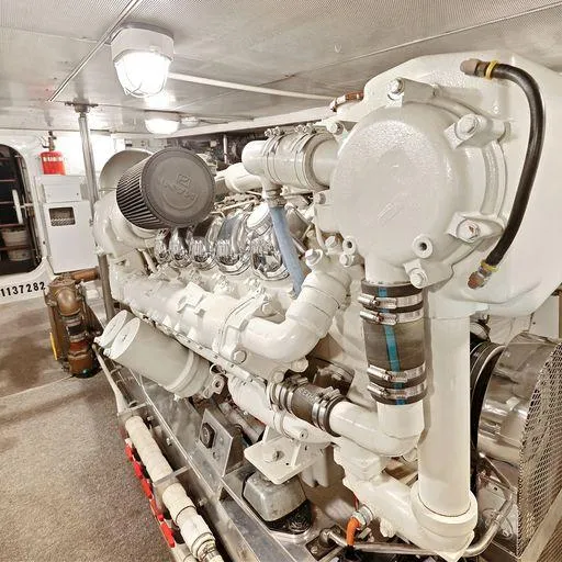 Slide: The Image of Vic Franck 65 Motor Yacht 1991 - 64