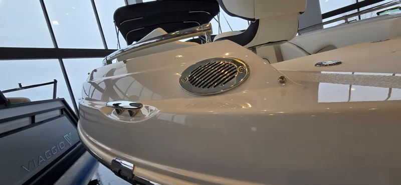 Slide: The Image of 2025 Stingray 211DC boat interior, showcasing sleek design and modern features. - 21