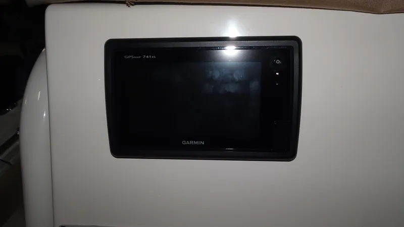 Slide: The Image of Garmin GPSmap 741xs installed on 2015 Key West 219 FS boat dashboard. - 14