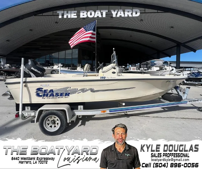 Slide: The Image of 2003 Sea Chaser 190 Bay boat at The Boat Yard, Marrero, Louisiana. - 0