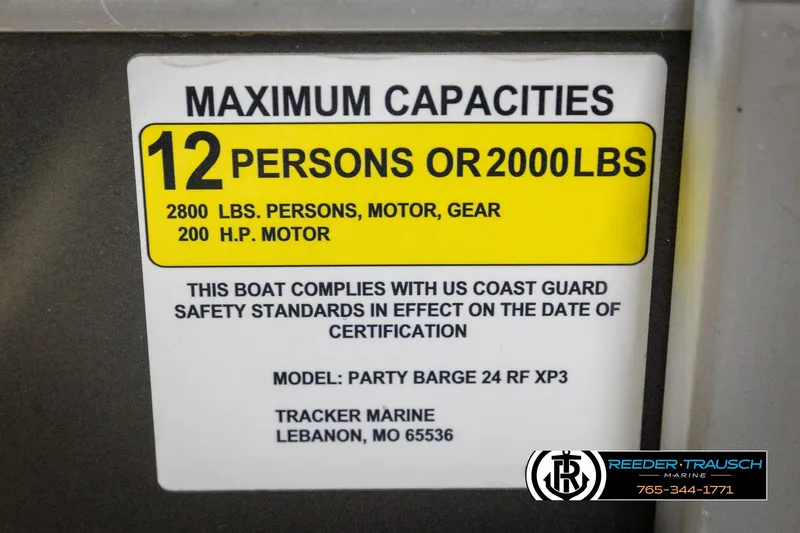 Slide: The Image of Sun Tracker 24 Party Barge 2016 - 51