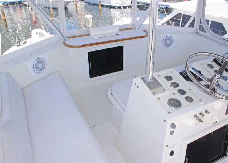 Slide: The Image of Seating to port of helm - 13