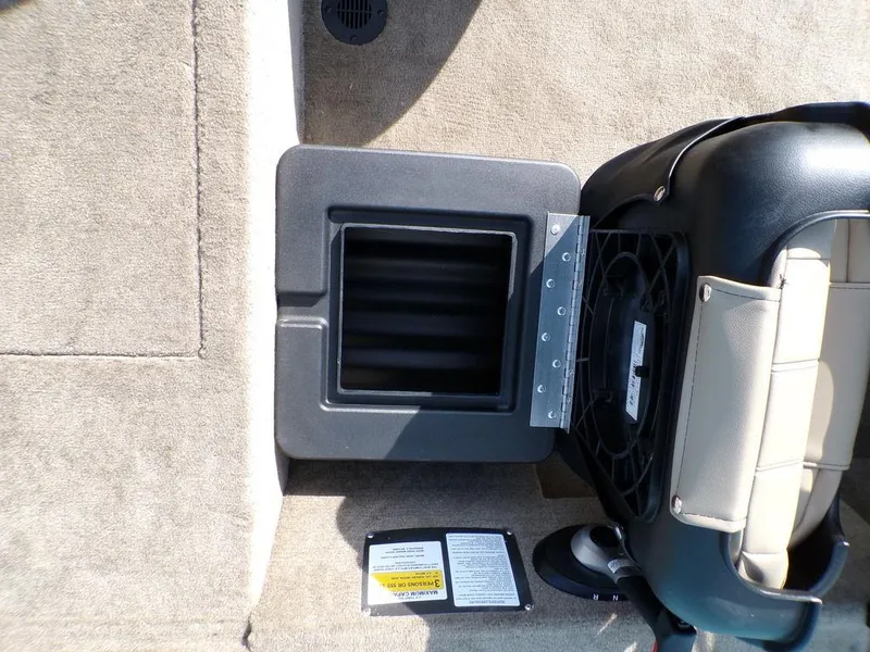 Slide: The Image of 2025 Tracker Bass Tracker® Classic Limited boat interior storage compartment. - 19