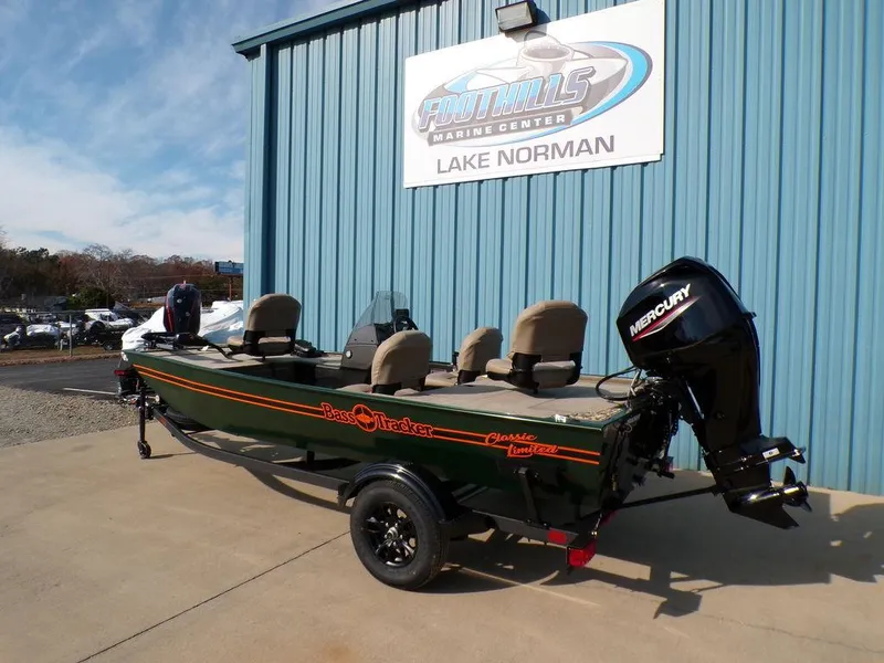 Slide: The Image of 2025 Tracker Bass Tracker® Classic Limited boat at Foothills Marine Center, Lake Norman. - 3