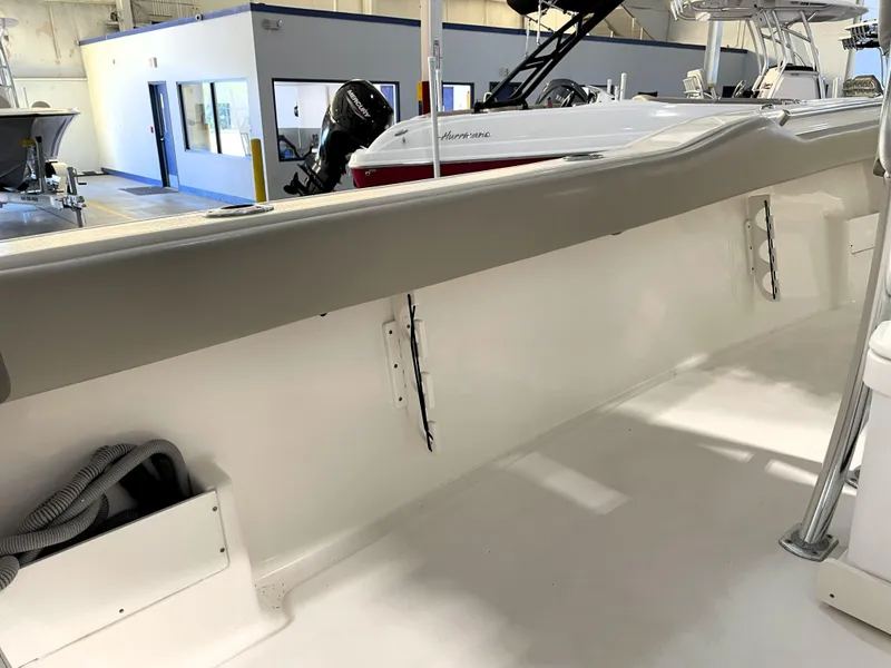 Slide: The Image of 2024 Key West 239 FS boat interior, showcasing sleek design and spacious layout. - 47