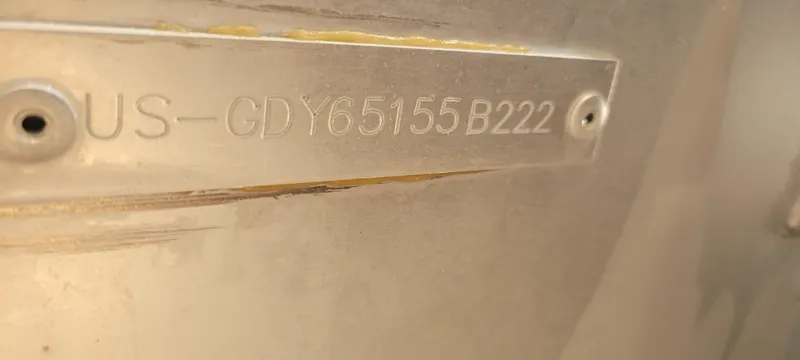 Slide: The Image of 2022 Godfrey Sweetwater SW2086 boat identification plate with serial number. - 7