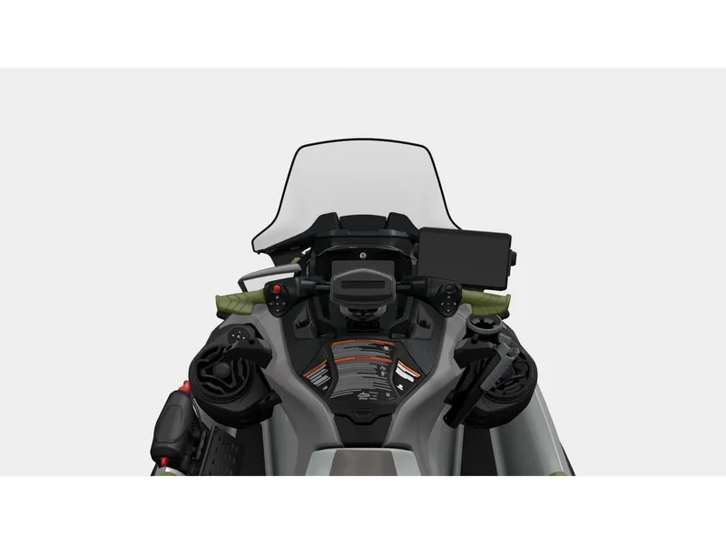 Slide: The Image of 2025 Sea-Doo FishPro Apex 300 dashboard with advanced controls and display. - 5