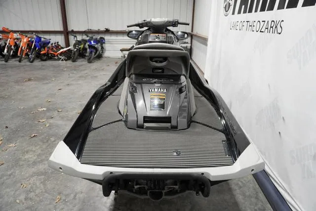 Slide: The Image of 2012 Yamaha WaveRunner FX in a showroom with motorcycles in the background. - 5