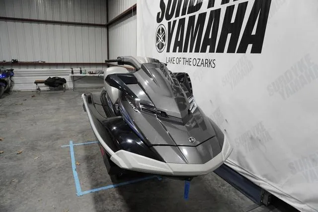 Slide: The Image of 2012 Yamaha WaveRunner FX in showroom, Lake of the Ozarks, sleek design. - 7