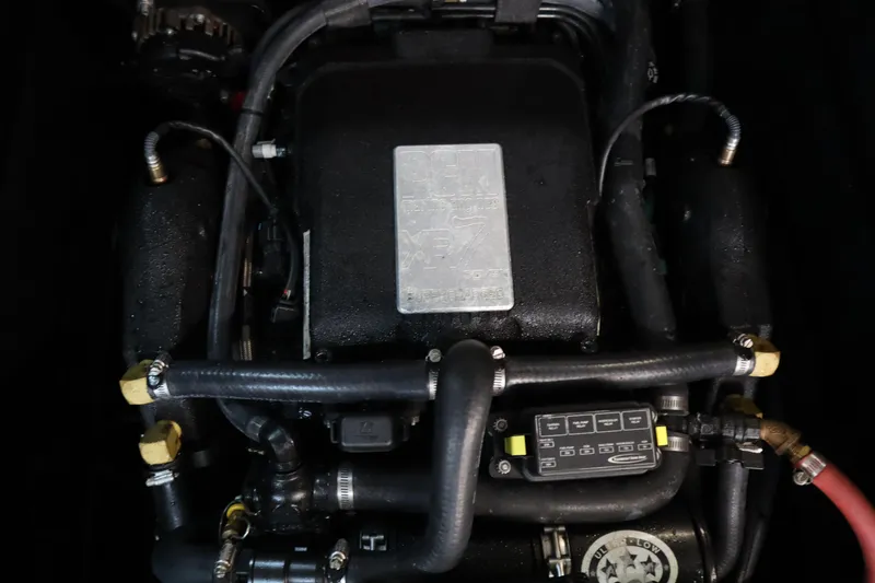 Slide: The Image of Engine compartment of a 2018 Nautique Super Air Nautique G25 boat. - 24