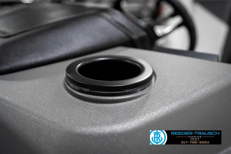 Slide: The Image of Cup holder on 2025 Bennington 22 SSR boat, featuring sleek design and modern finish. - 41