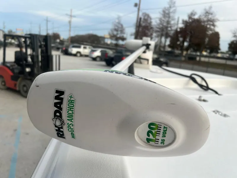 Slide: The Image of Bow of 2022 Sea Hunt BX 25 BR with Rhodan GPS Anchor. - 18