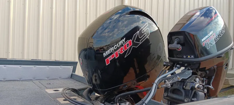 Slide: The Image of 2025 Ranger VX1788 WT boat with Mercury Pro XS outboard motor. - 14