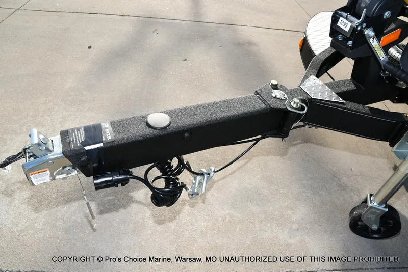Slide: The Image of Trailer hitch of 2024 Triton 18 TRX w/200 Pro-XS on concrete surface. - 26
