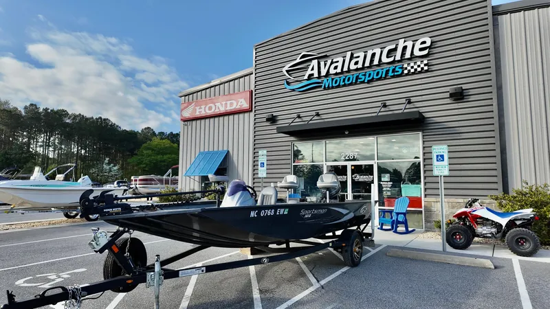 Slide: The Image of 2021 G3 Sportsman 1610 boat at Avalanche Motorsports dealership. - 1