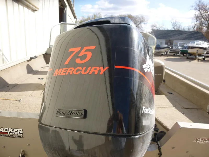 Slide: The Image of 2004 Bass Tracker Targa 16 WT with Mercury 75 FourStroke engine. - 5