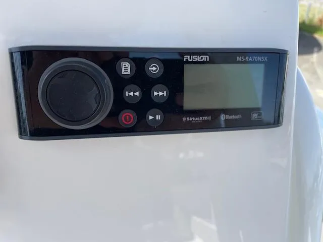 Slide: The Image of Fusion MS-RA70NSX marine stereo on 2021 Key West 239 FS boat. - 15